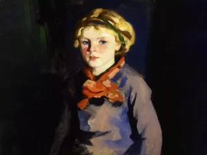 Robert Henri_s portrait of Michael_s mother Cathy c.1918